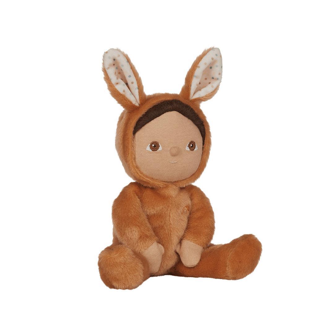 Olli Ella Dinky Dinkum Dolls - Bucky Bunny Toffee-Dolls-Bucky Bunny- | Natural Baby Shower