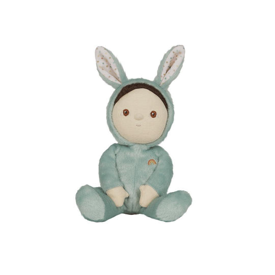 Olli Ella Dinky Dinkum Doll - Biscuit Bunny Mint-Dolls-Basil Bunny-One Size | Natural Baby Shower