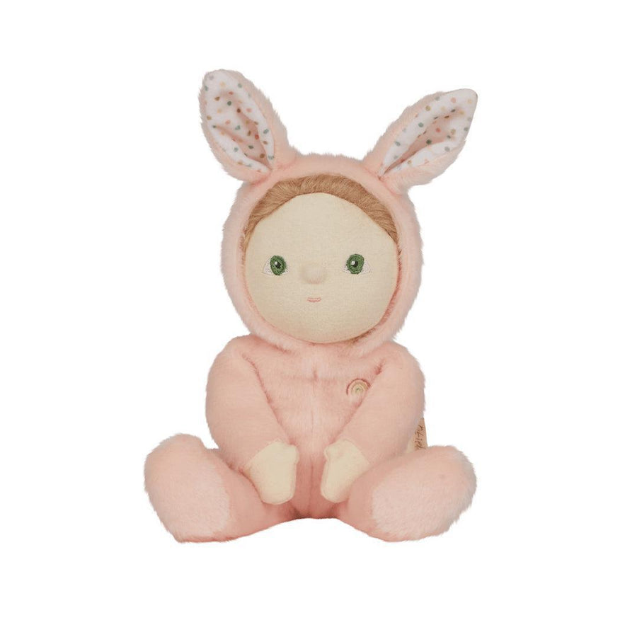 Olli Ella Dinky Dinkum Dolls - Babbit Bunny - Pink-Dolls-Babbit Bunny- | Natural Baby Shower