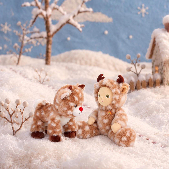 Olli Ella Dinky Dinkum Doll - Riley Reindeer-Dolls- | Natural Baby Shower