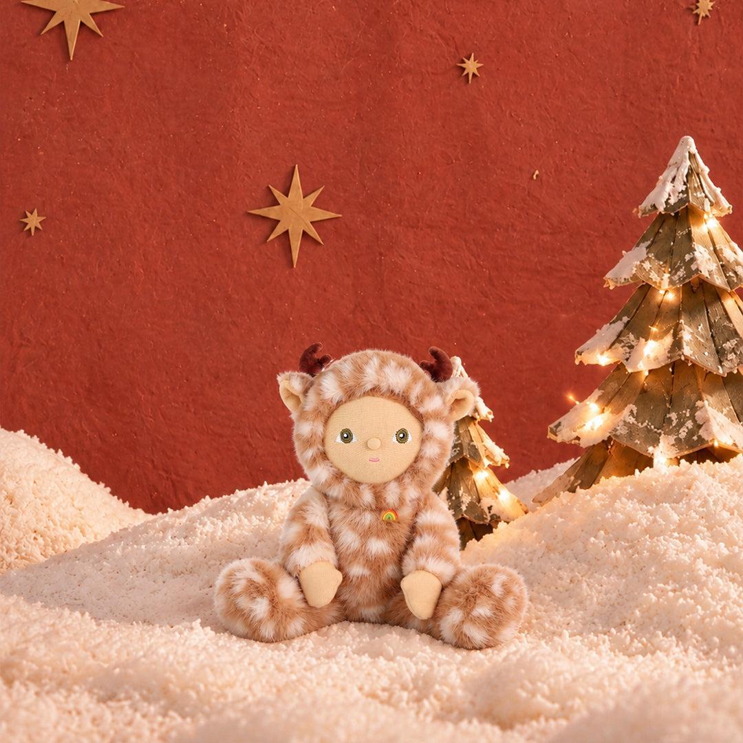 Olli Ella Dinky Dinkum Doll - Riley Reindeer-Dolls- | Natural Baby Shower