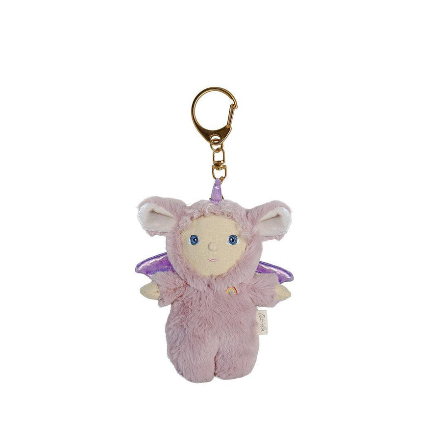 Olli Ella Dinky Dinkum Bag Charm - Una Unicorn-Soft Toys-Una Unicorn- | Natural Baby Shower