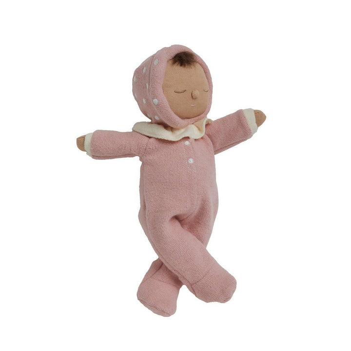 Olli Ella Dozy Dinkum Toadstool Moppet - Pink-Dolls-Pink- | Natural Baby Shower