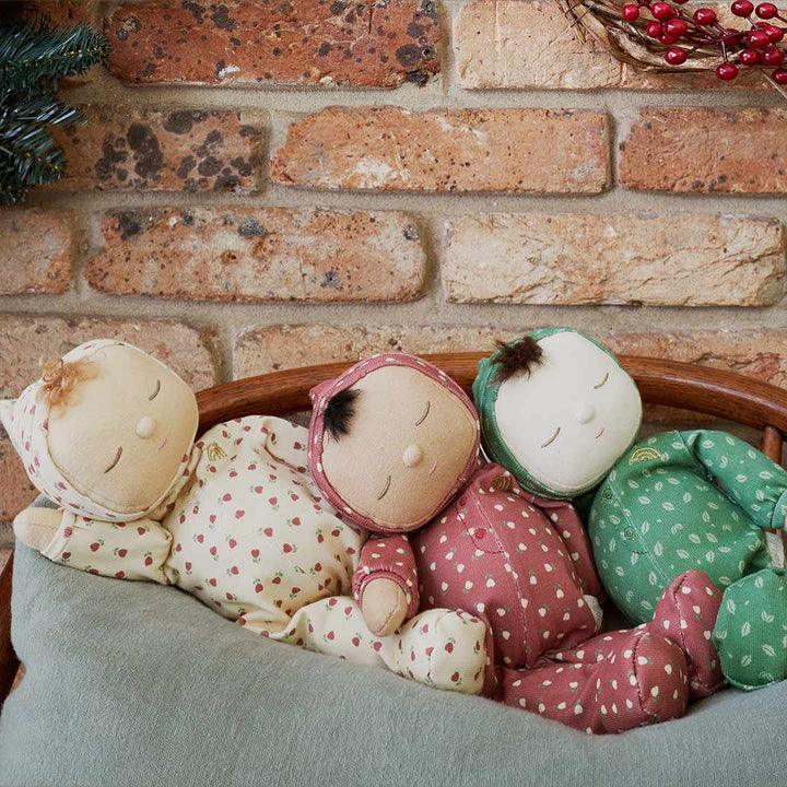 Olli Ella Dozy Dinkums Doll - Custard-Dolls-Custard- | Natural Baby Shower