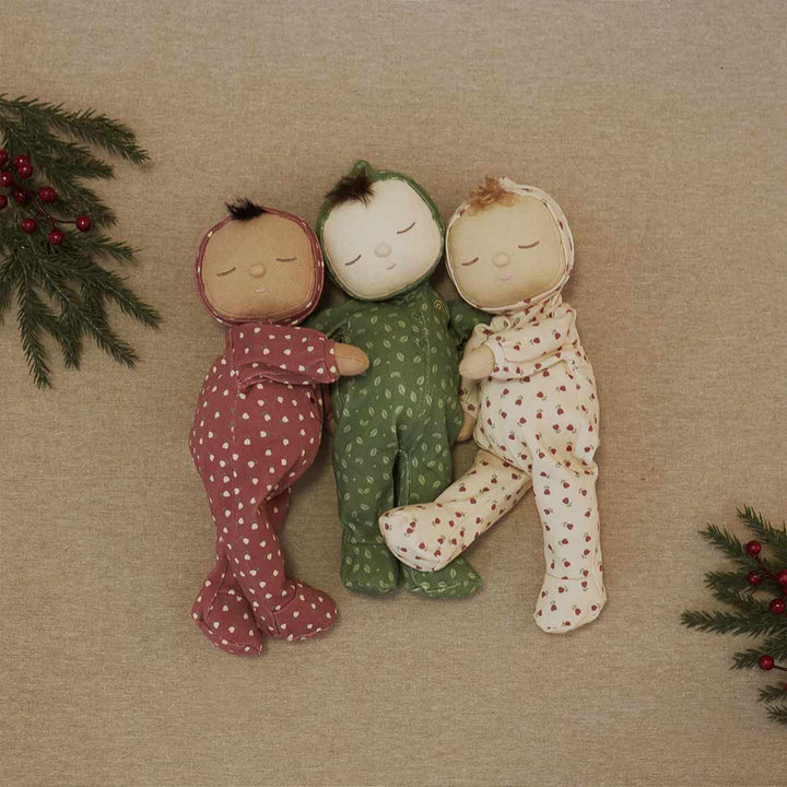Olli Ella Dozy Dinkums Doll - Custard-Dolls-Custard- | Natural Baby Shower