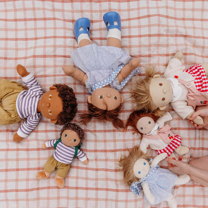 Olli Ella Dress Me Dinky - Hazel Hawthorne-Soft Toys-Hazel Hawthorne- | Natural Baby Shower