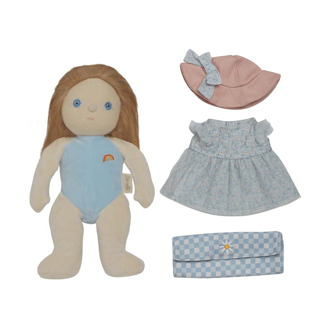 Olli Ella Dress Me Dinky - Penelope Petals-Soft Toys-Penelope Petals- | Natural Baby Shower