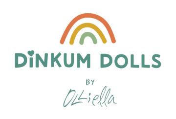 Dinkum Dolls Olli Ella Logo | Natural Baby Shower