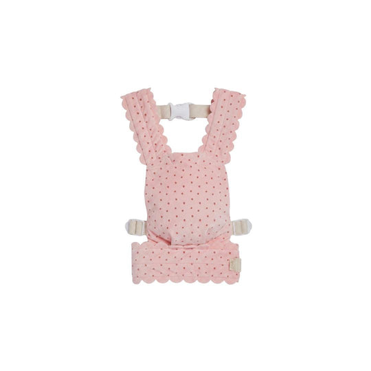 Olli Ella Petal Dolls Carrier - Strawberry-Dolls Accessories-Strawberry- | Natural Baby Shower