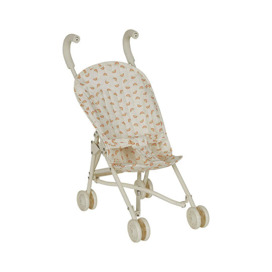 Olli Ella Sollie Stroller - Rainbow Print-Dolls Prams-Rainbow Print- | Natural Baby Shower