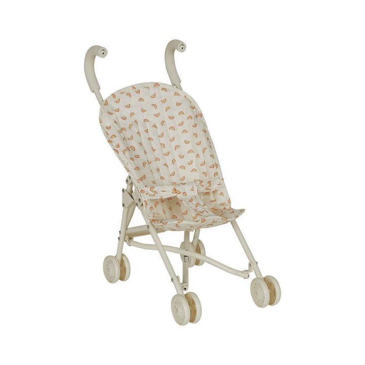 Olli Ella Sollie Stroller - Rainbow Print-Dolls Prams-Rainbow Print- | Natural Baby Shower