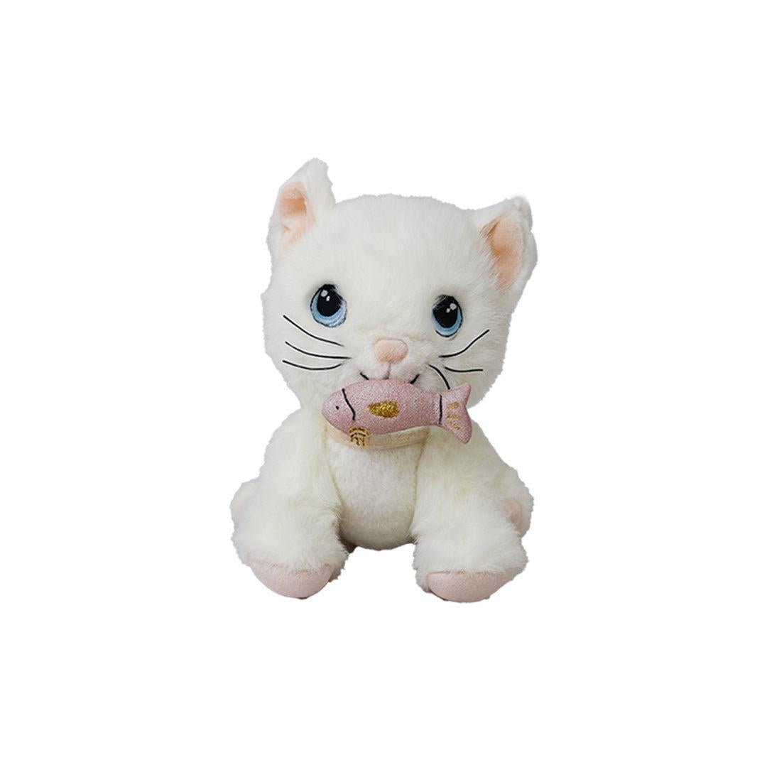 Olli Ella Dinkum Cat Lux - White-Dolls Accessories-White- | Natural Baby Shower