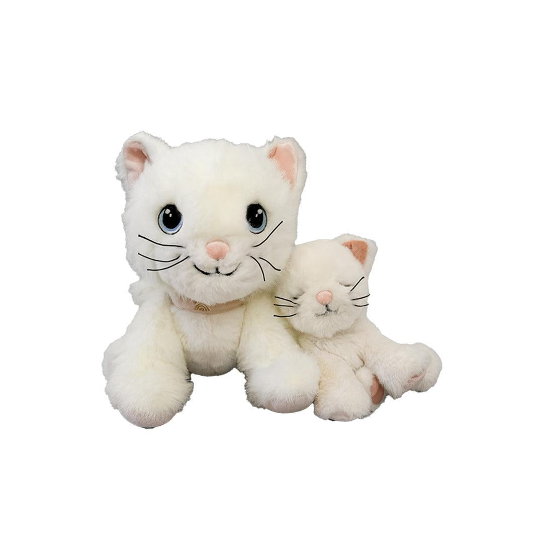 Olli Ella Dinkum Cat Lux - White-Dolls Accessories-White- | Natural Baby Shower