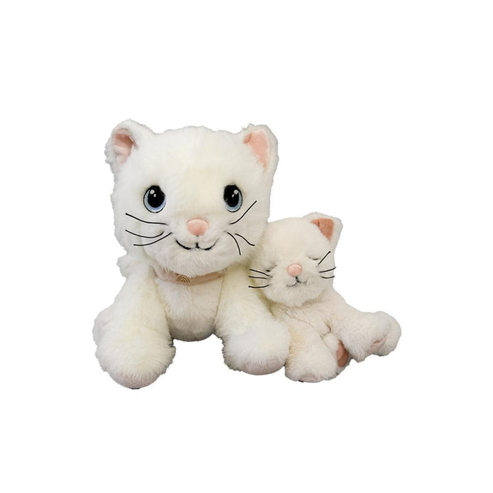 Olli Ella Dinkum Cat Lux - White-Dolls Accessories-White- | Natural Baby Shower