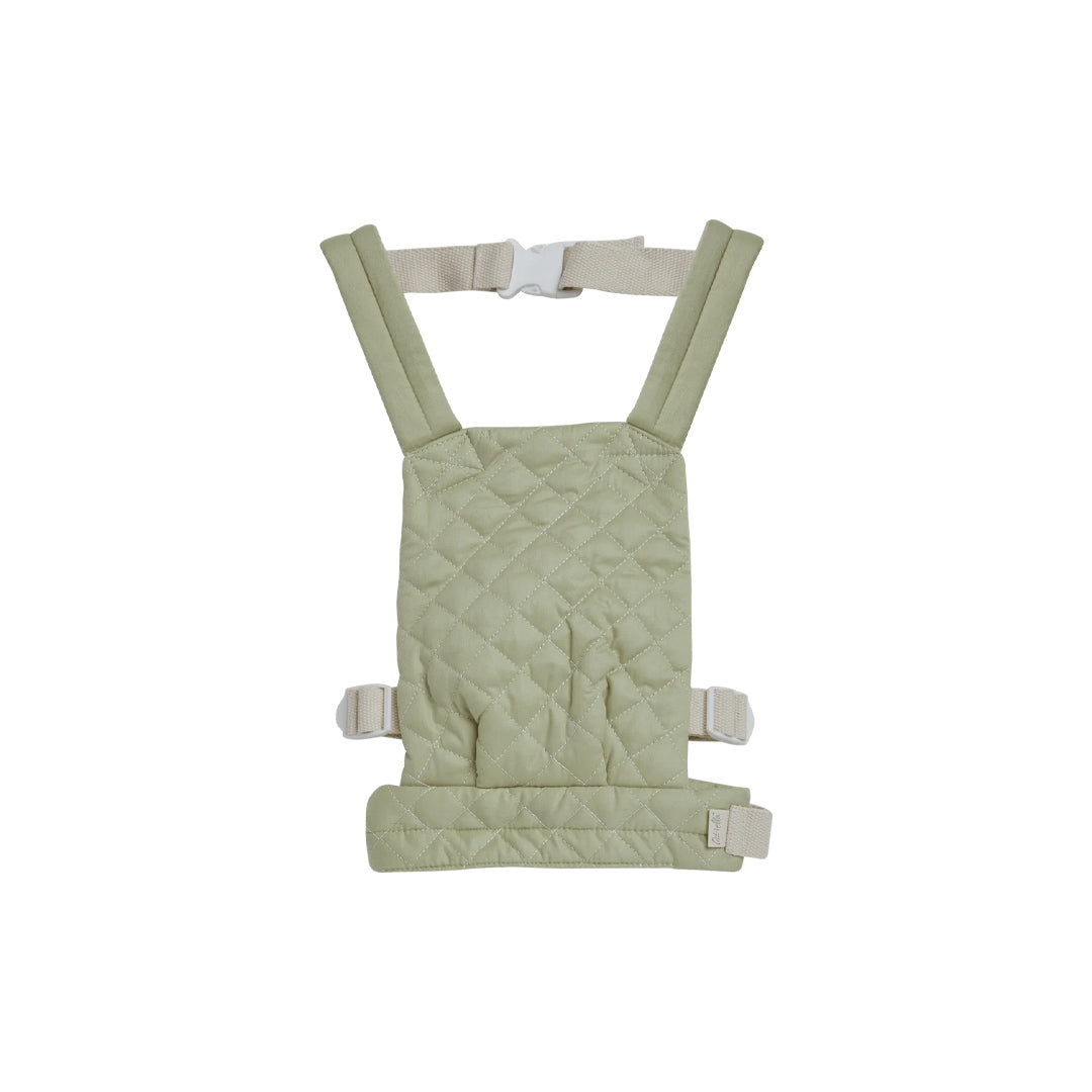 Olli Ella Dinkum Dolls Quilted Carrier - Sage