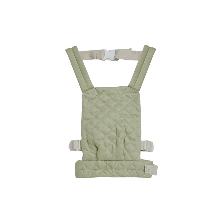 Olli Ella Dinkum Dolls Quilted Carrier - Sage