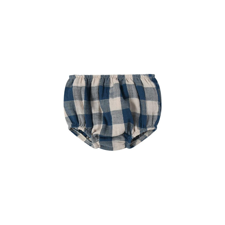 Organic Zoo Shortie - Blue Gingham - Pottery