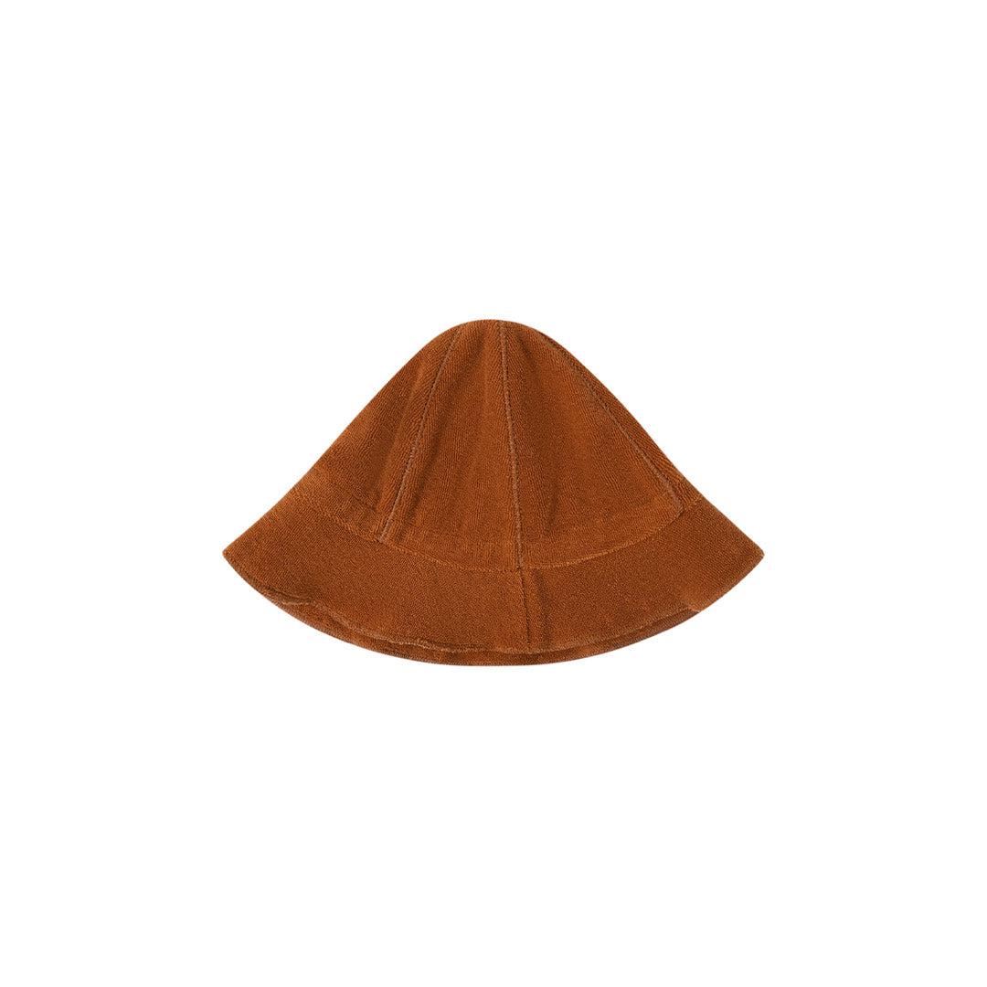 Organic Zoo Terry Sun Hat - Terracotta-Hats- | Natural Baby Shower