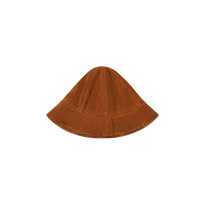 Organic Zoo Terry Sun Hat - Terracotta-Hats- | Natural Baby Shower