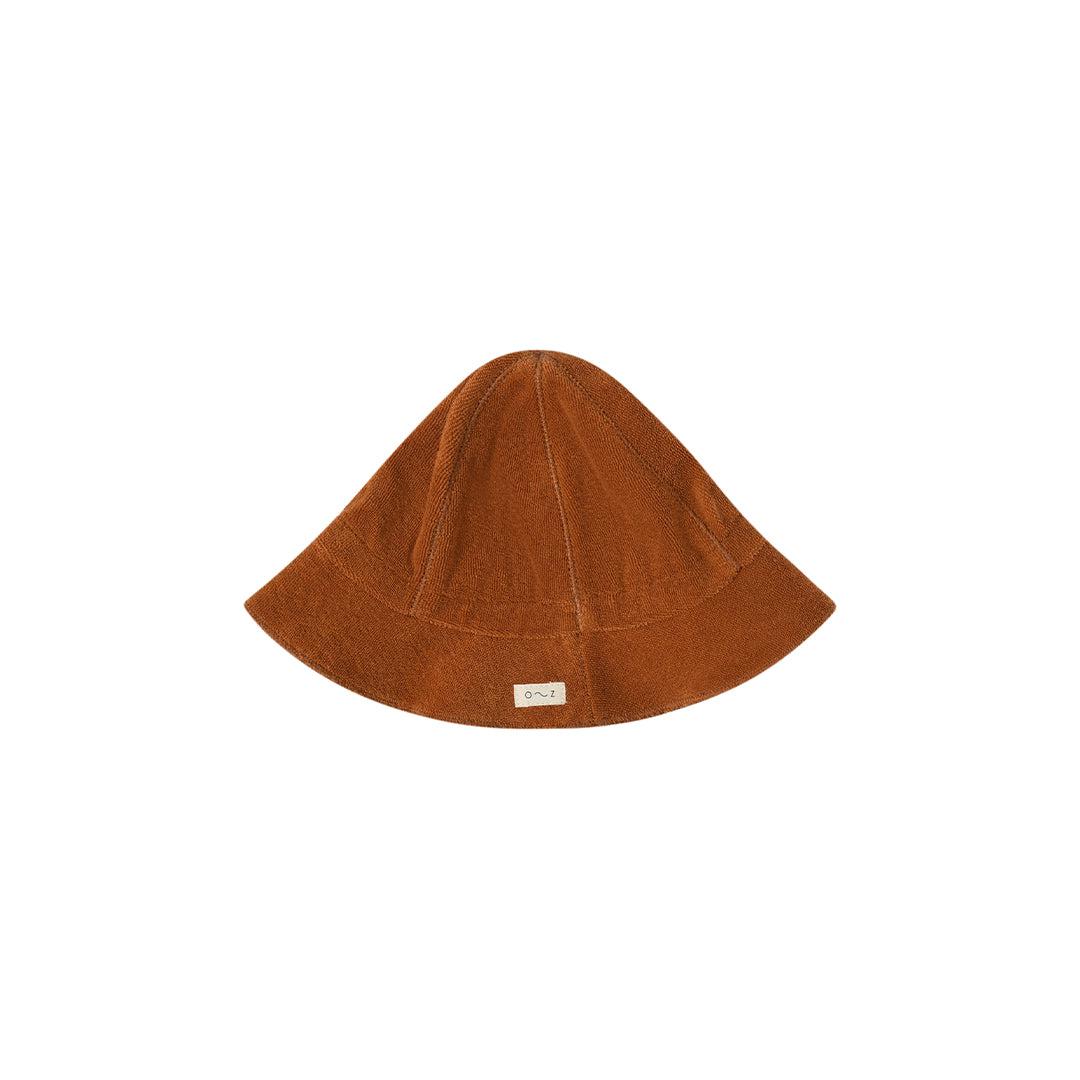 Organic Zoo Terry Sun Hat  - Terracotta