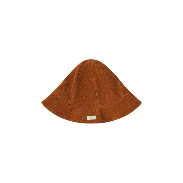 Organic Zoo Terry Sun Hat - Terracotta-Hats- | Natural Baby Shower
