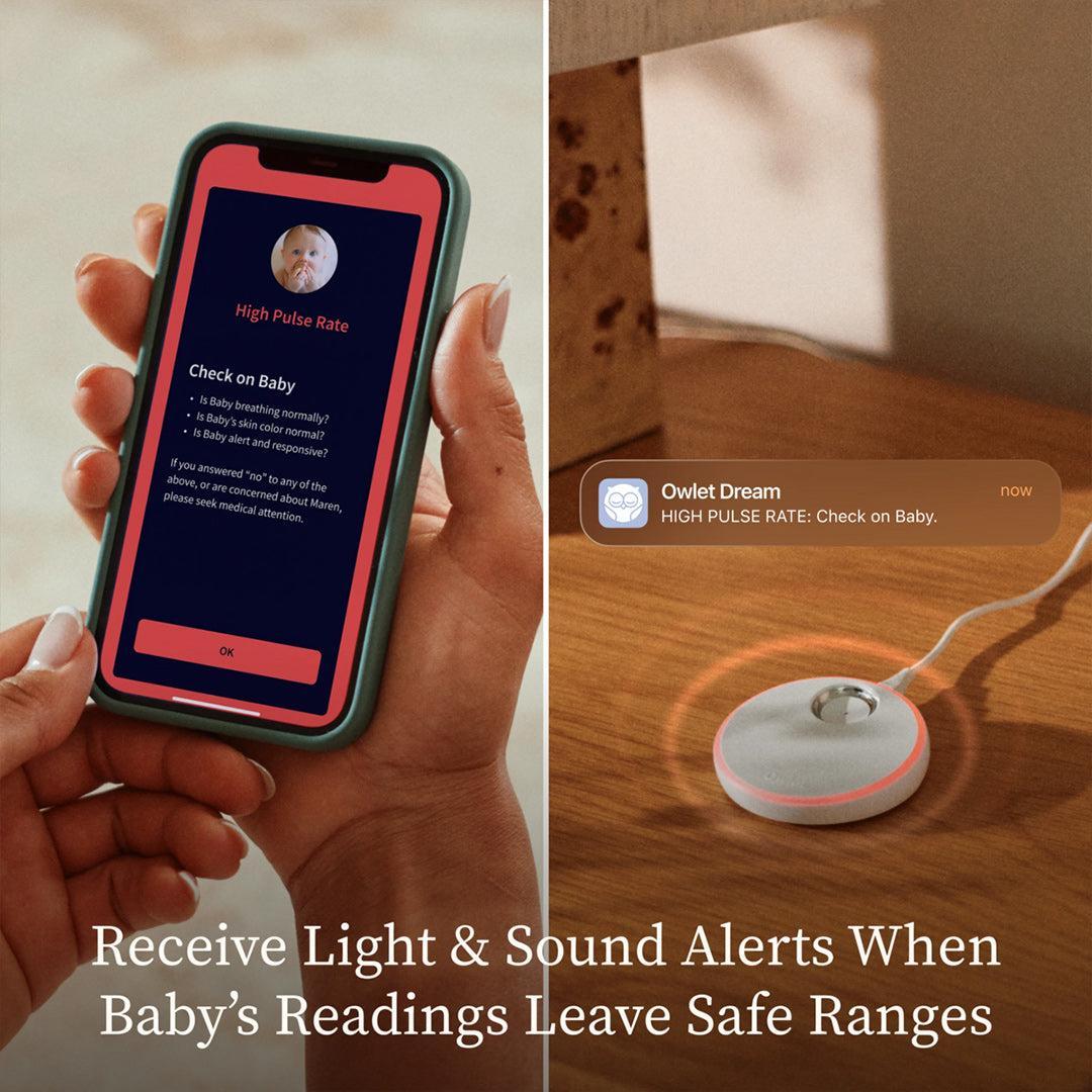 Owlet Dream Duo - Dusty Rose-Baby Monitors-Dusty Rose- | Natural Baby Shower