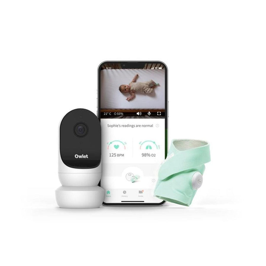 Owlet Monitor Duo - Smart Sock 3 + Cam 2-Baby Monitors- | Natural Baby Shower