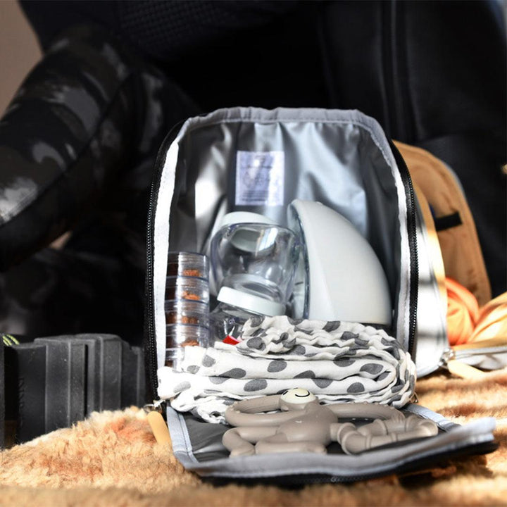 PacaPod Feeder Pod Lite - Dalmatian Pewter-Mini Bags- | Natural Baby Shower