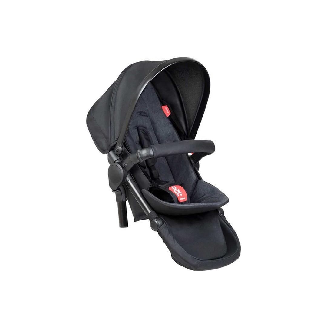 [Bundled] Phil & Teds Double Kit - Black-Stroller Seats-Black- | Natural Baby Shower