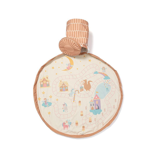 Play & Go Convertible Toy Storage Bag & Mat - Fairy World-Play Mats-Fairy World- | Natural Baby Shower