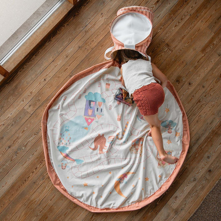 Play & Go Convertible Toy Storage Bag & Mat - Fairy World-Play Mats-Fairy World- | Natural Baby Shower