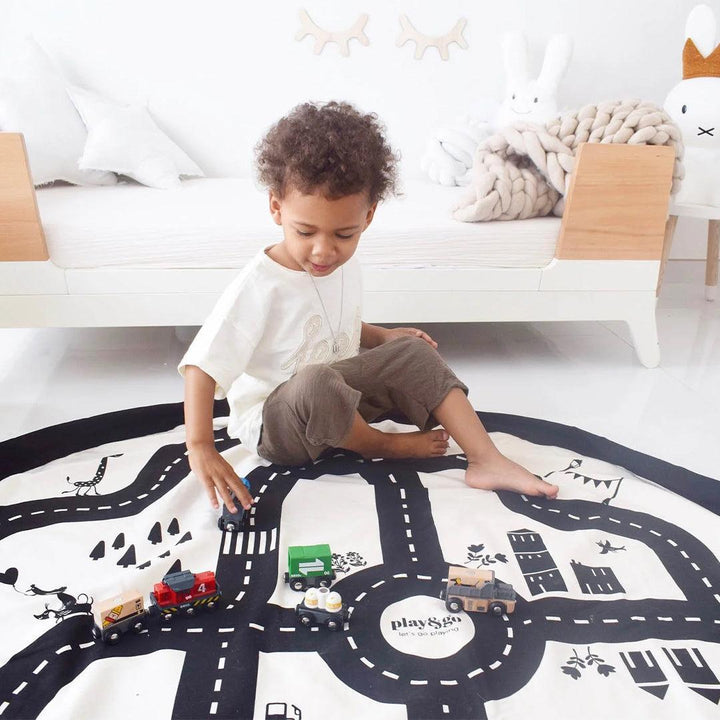 Play & Go Noomad Double Sided Play Mat - Roadmap-Play Mats-Roadmap- | Natural Baby Shower