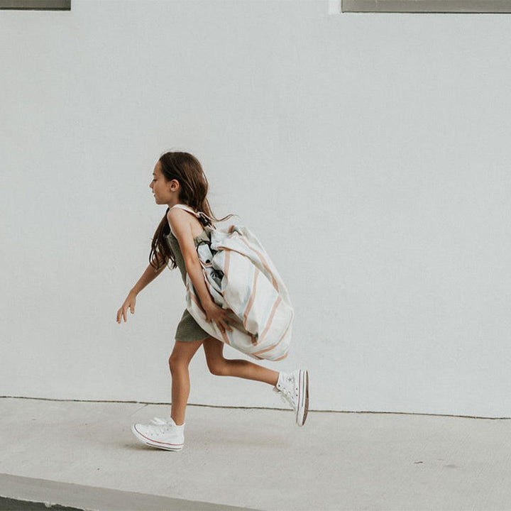 Play & Go Noomad Outdoor Play Mat - Stripes-Play Mats-Stripes- | Natural Baby Shower