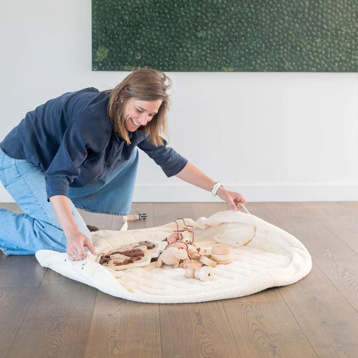 Play & Go Noomad Soft Play Mat - Oak Teddy-Play Mats-Oak Teddy-One Size | Natural Baby Shower