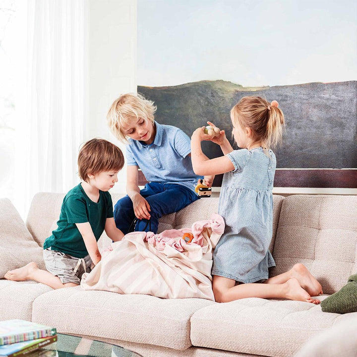 Play & Go Noomad Stripes Play Mat - Pink-Play Mats-Pink- | Natural Baby Shower