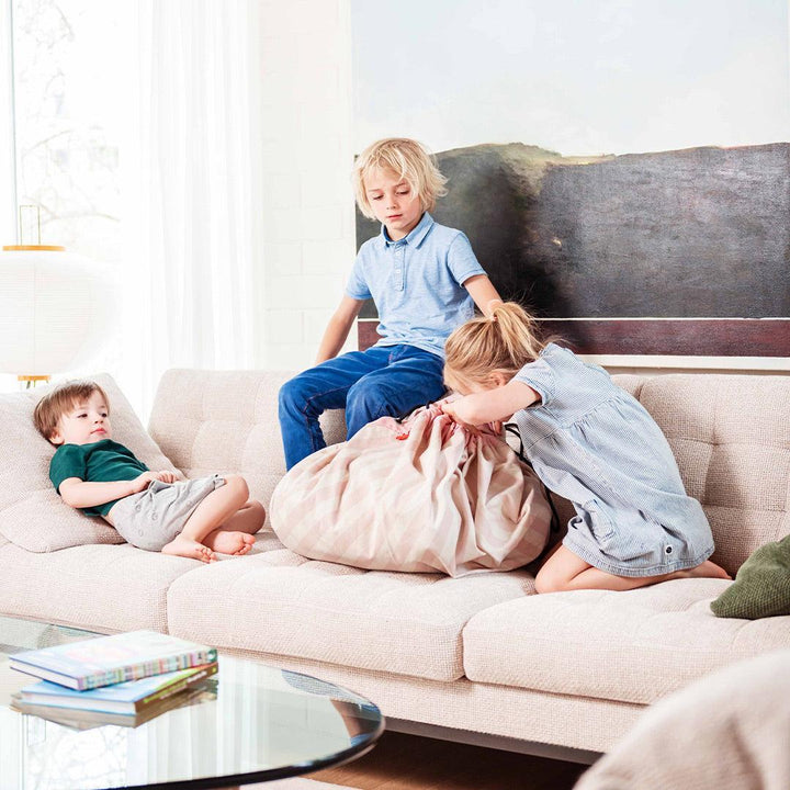 Play & Go Noomad Stripes Play Mat - Pink-Play Mats-Pink- | Natural Baby Shower