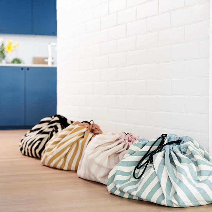 Play & Go Noomad Stripes Play Mat - Pink-Play Mats-Pink- | Natural Baby Shower