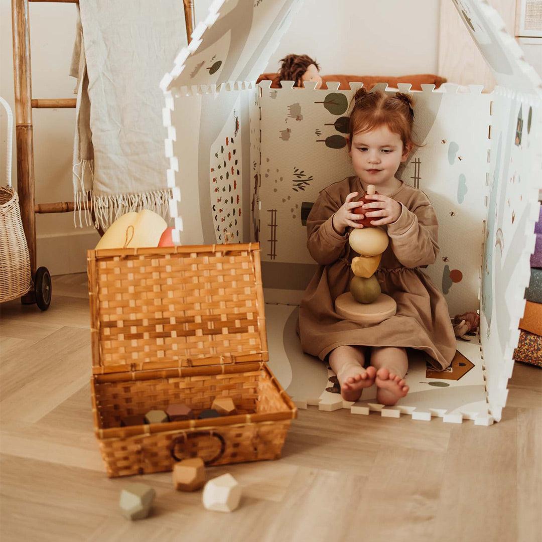 Play & Go Tiloo Puzzle Play Mat (small) - Farm-Play Mats-Farm- | Natural Baby Shower