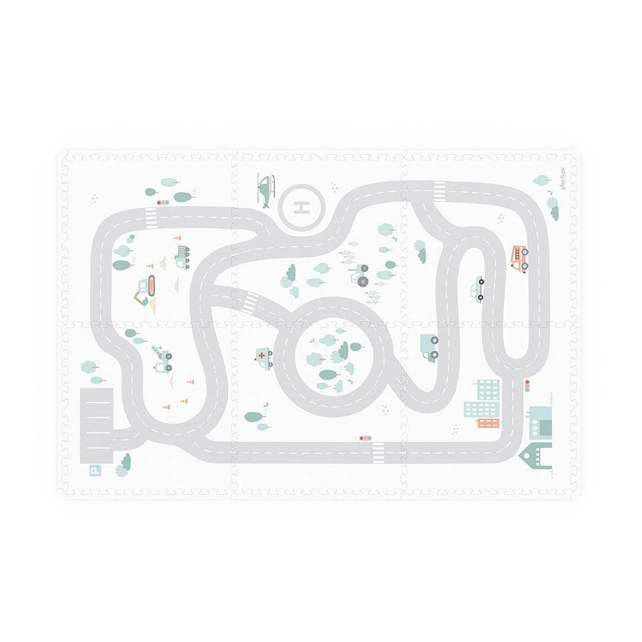 Play & Go Tiloo Puzzle Play Mat (small) - Road-Play Mats-Road- | Natural Baby Shower