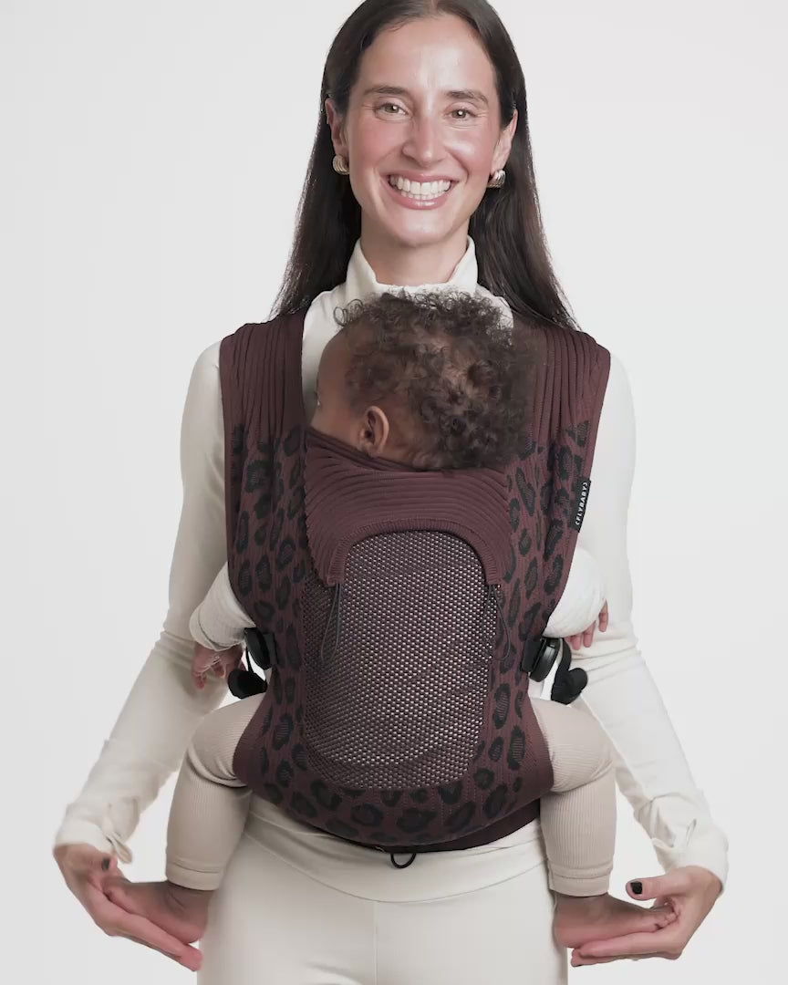 Flybaby Baby Carrier - Dark Leo