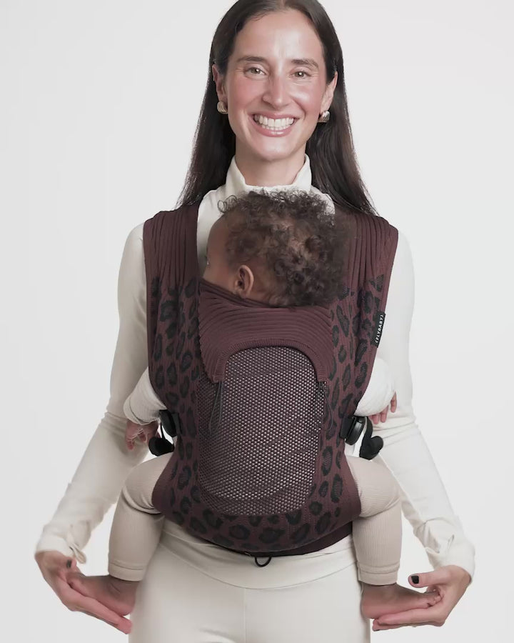 Flybaby Baby Carrier - Dark Leo