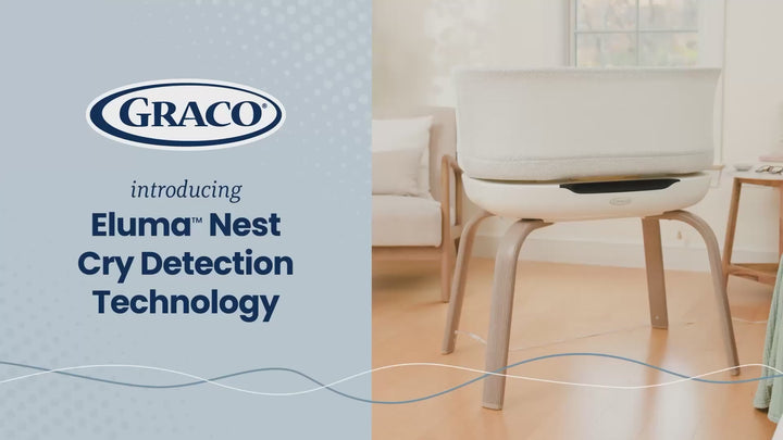 Graco Eluma™ Nest Bedside Crib - Luna