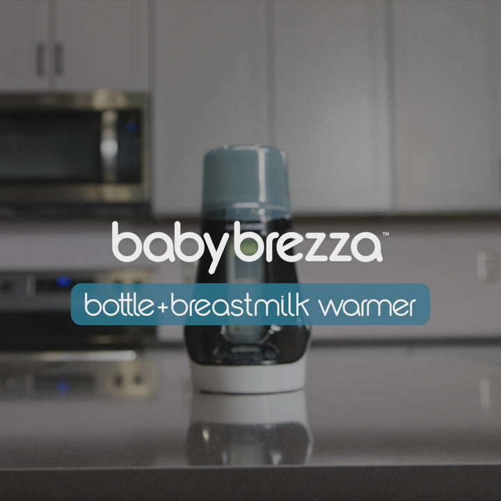 Baby Brezza Bottle + Breastmilk Warmer - Black & White