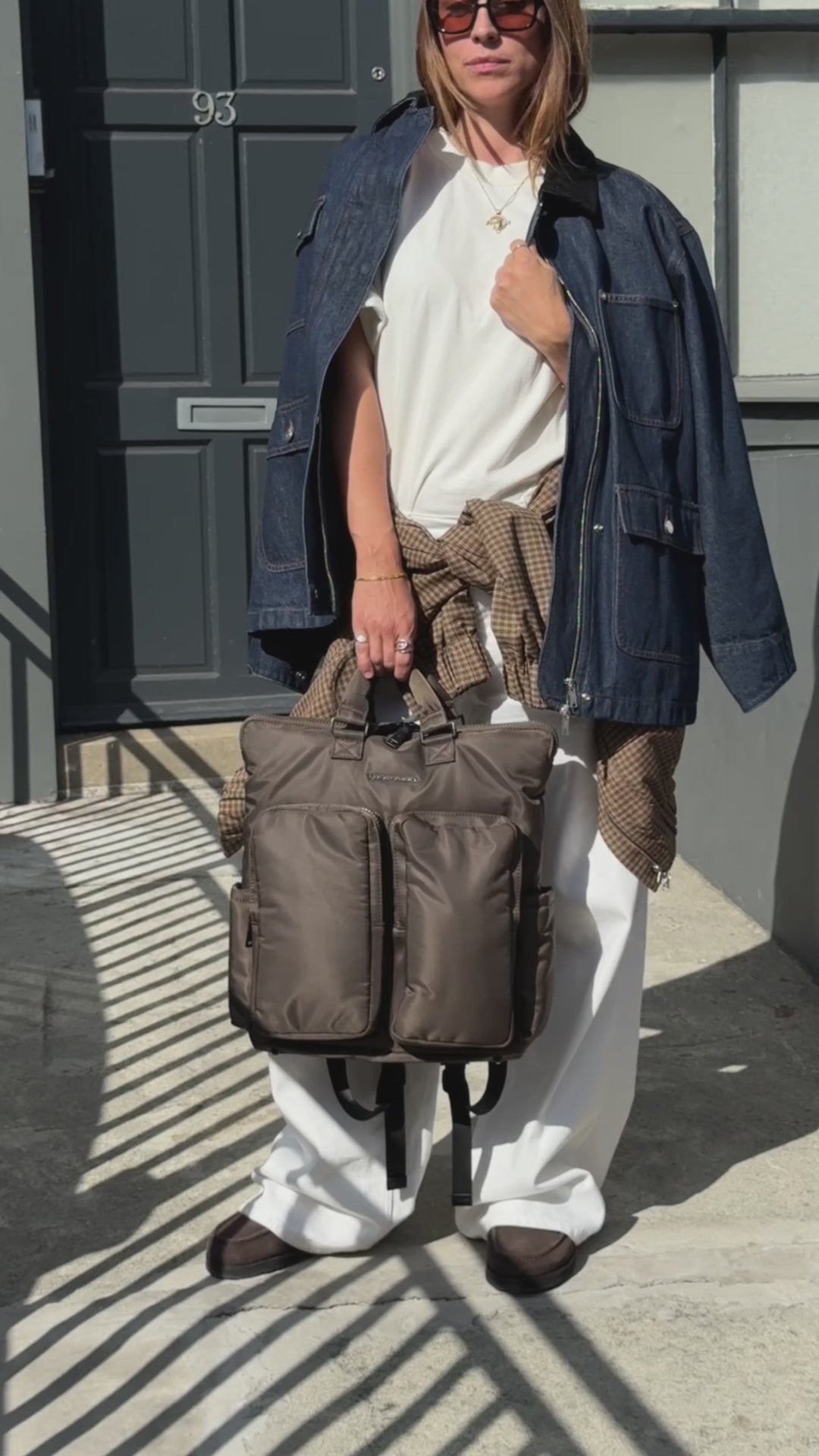 TIBA + MARL Ozzy Backpack - Chocolate