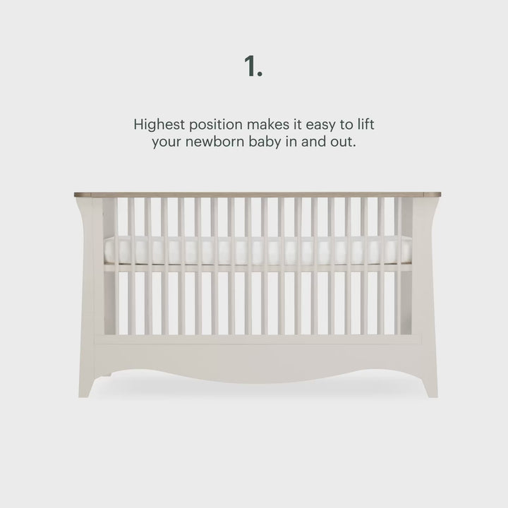 CuddleCo Clara Luxe 2pc Set - Cashmere/Ash