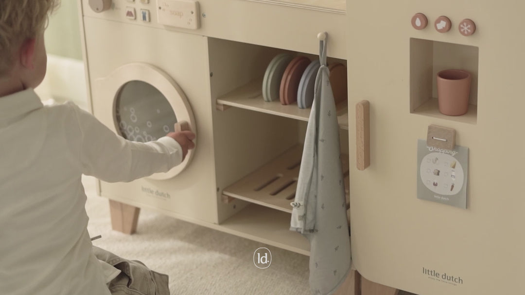 Little Dutch Wooden Washing Machine Limited Edition