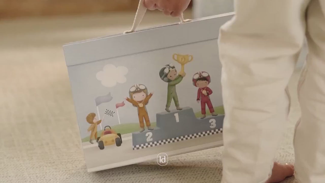Little Dutch Play Case with Racetrack