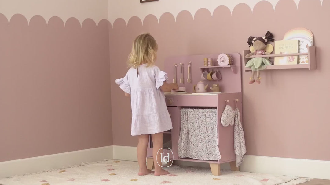 Little Dutch Wooden Play Kitchen Limited Edition - Pink