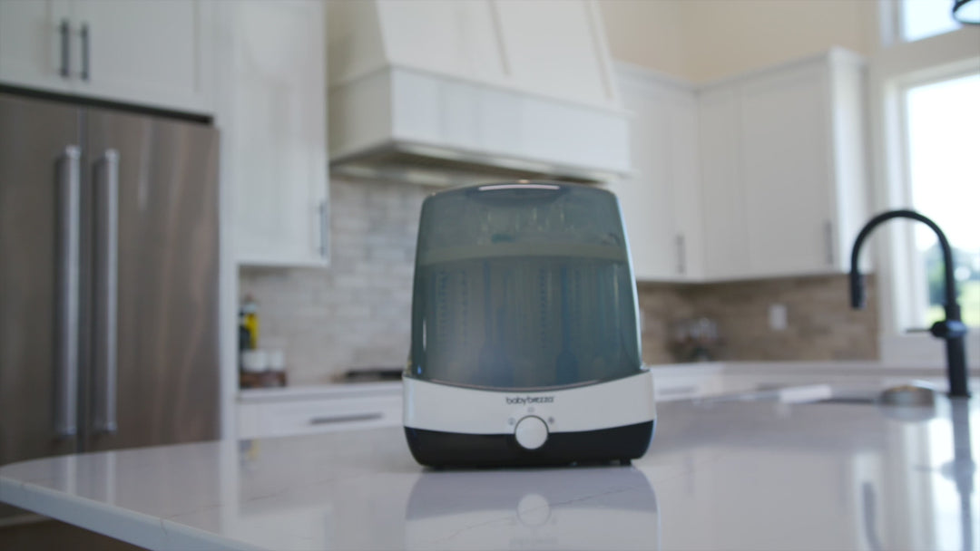 Baby Brezza Superfast Steriliser Dryer - Black & White