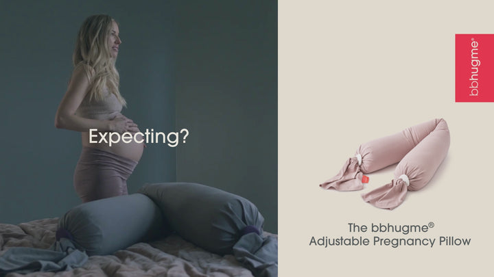 bbhugme Pregnancy Pillow - Seashell Beige/Sand